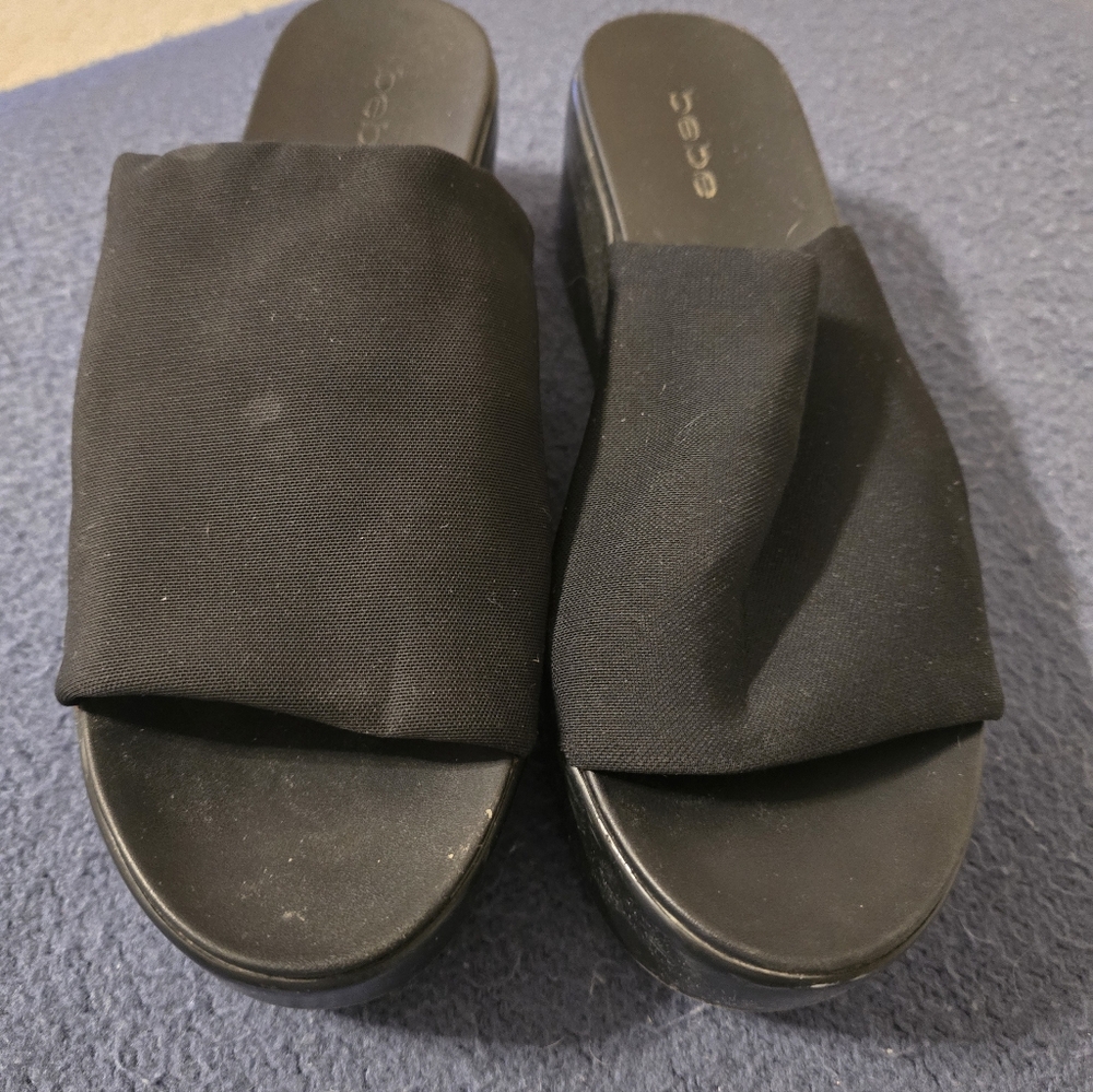 Bebe 90's Platform Sandals